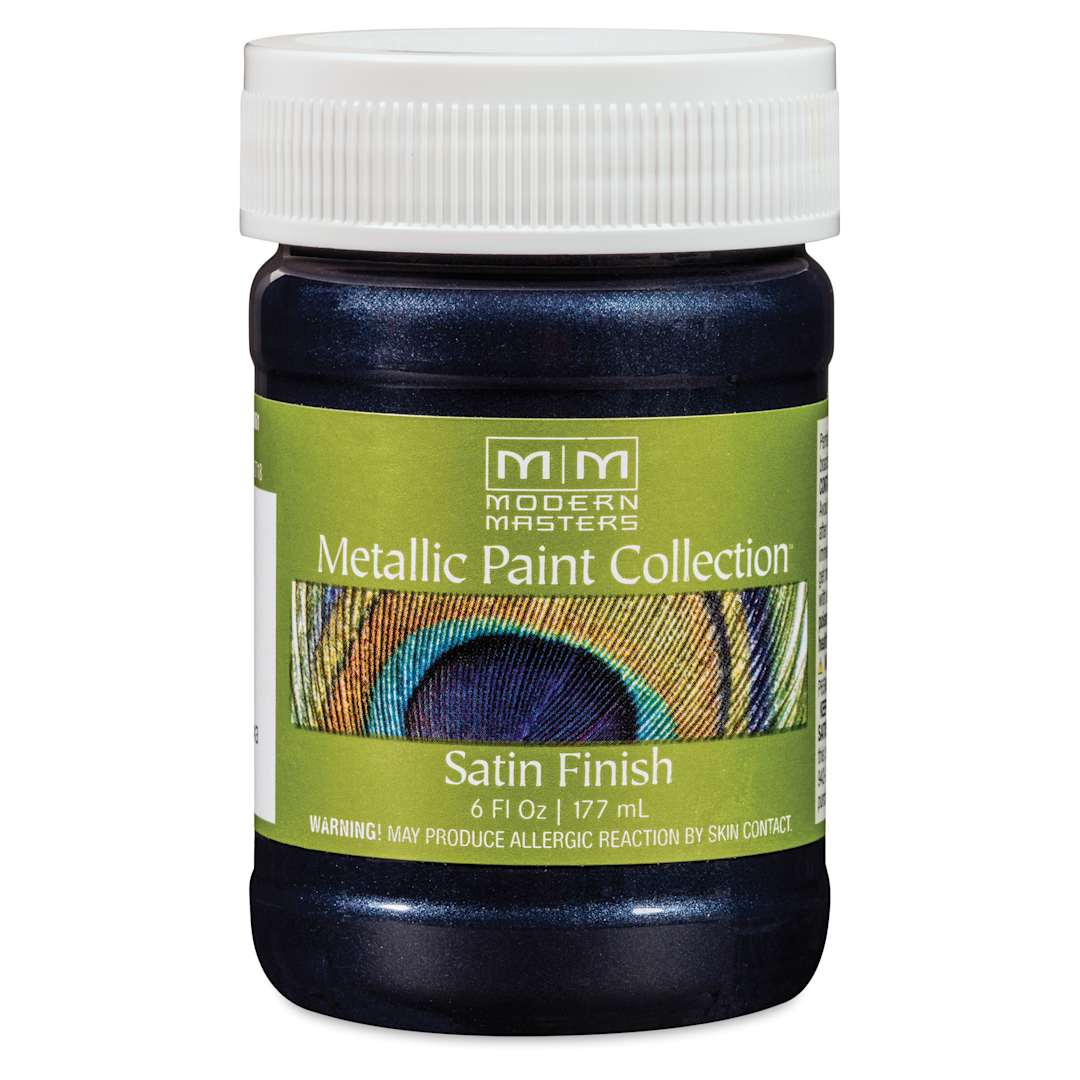 Open in modal - Modern Masters Metallic Paint - Black Sapphire, 177 ml jar