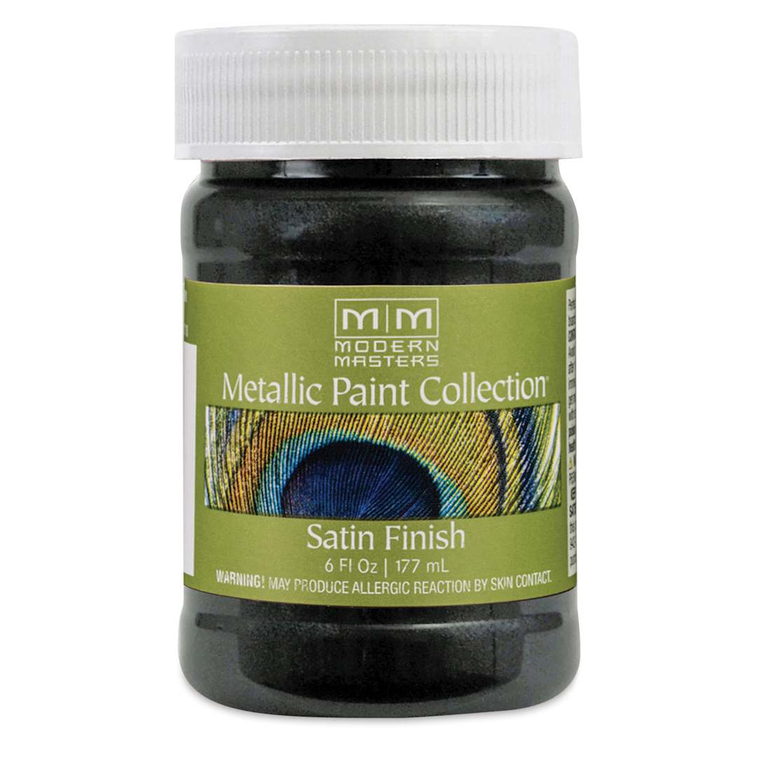 Open in modal - Modern Masters Metallic Paint - Black Pearl, 177 ml jar