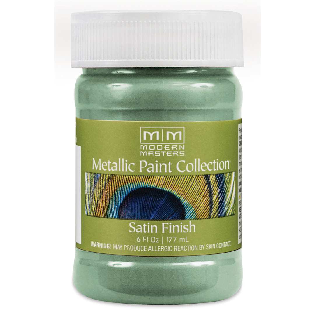 Open in modal - Modern Masters Metallic Paint - Teal, 177 ml jar
