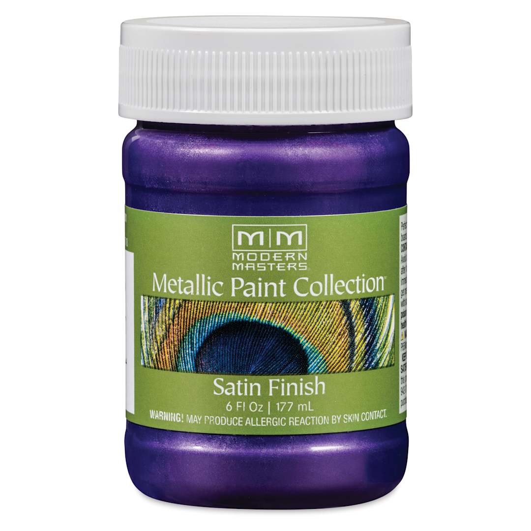 Open in modal - Modern Masters Metallic Paint - Amethyst, 177 ml jar