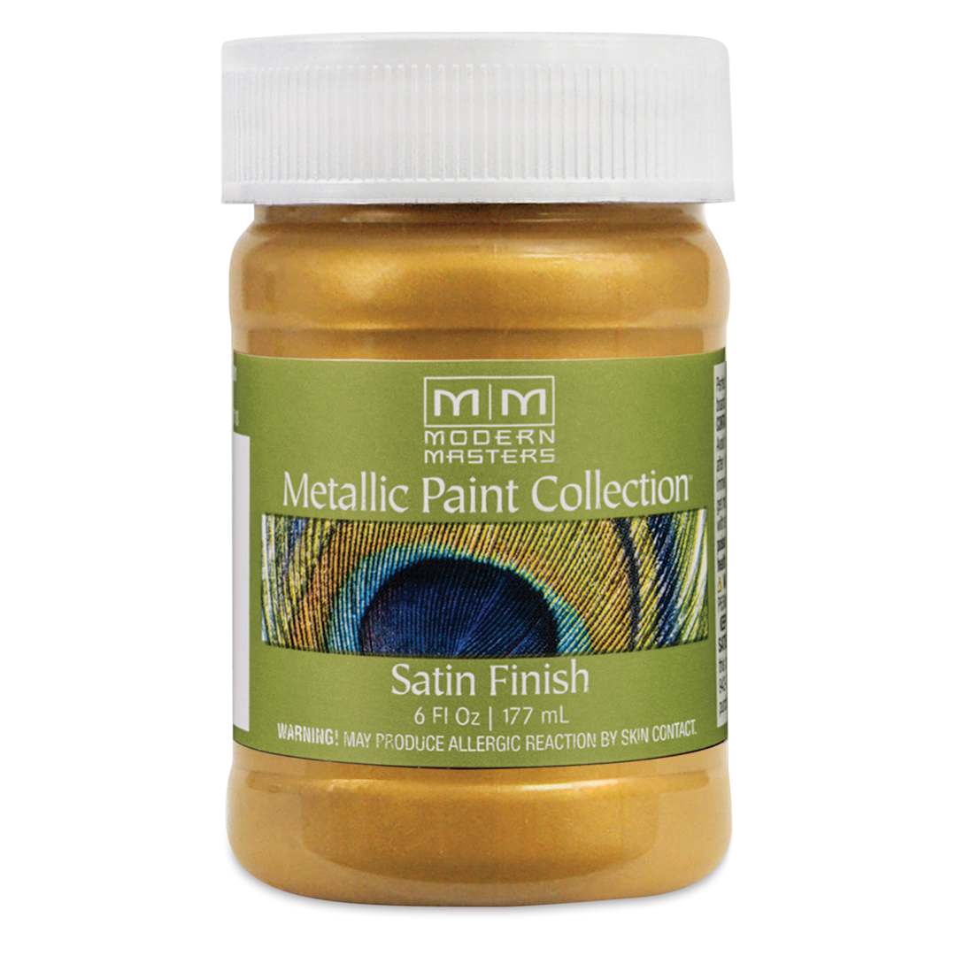 Open in modal - Modern Masters Metallic Paint - Pale Gold, 177 ml jar
