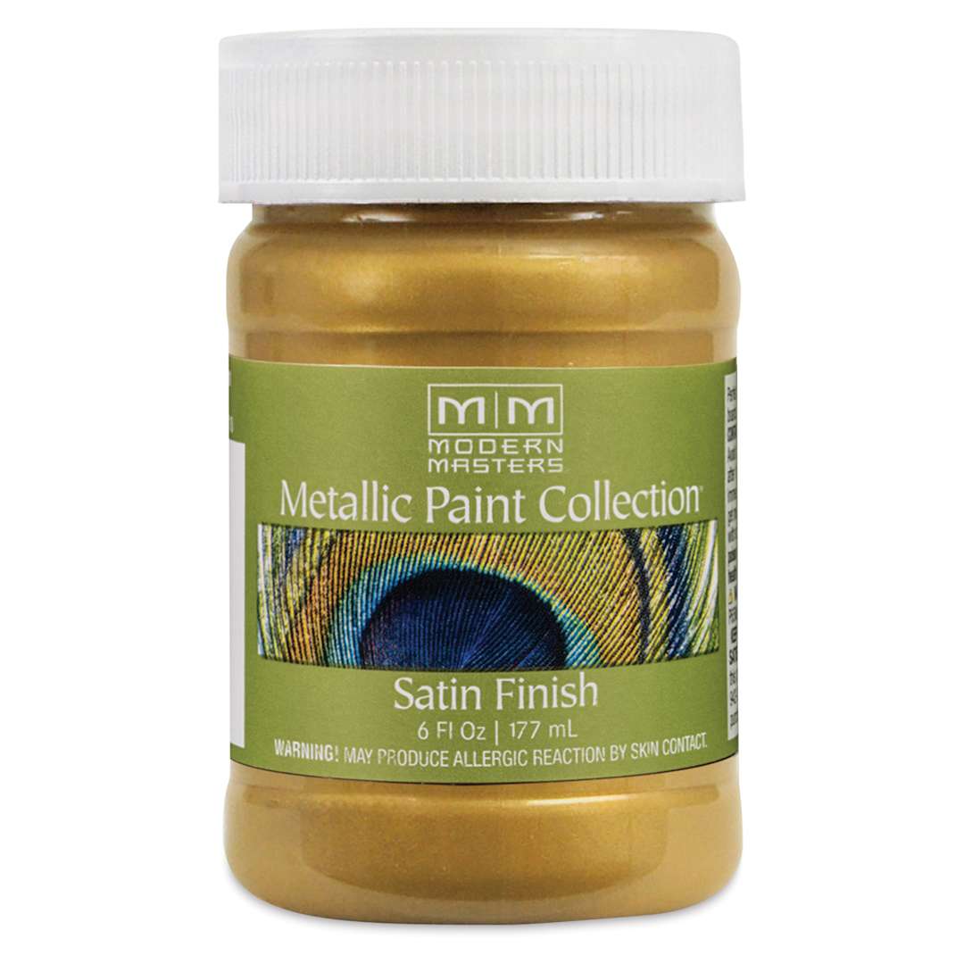 Open in modal - Modern Masters Metallic Paint - Rich Gold, 177 ml jar