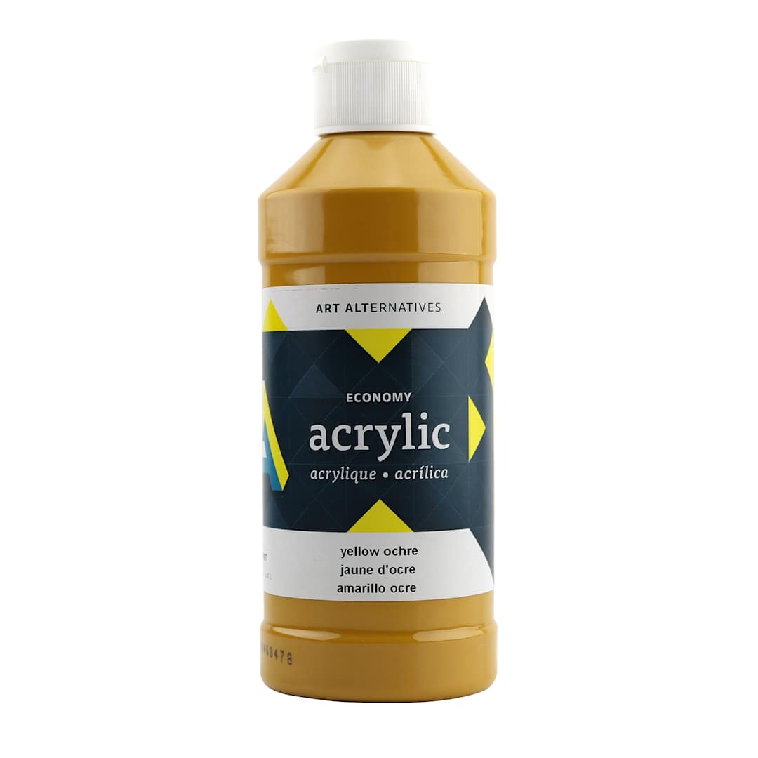 Open in modal - Art Alternatives Economy Acrylic - Yellow Ochre, 475 ml