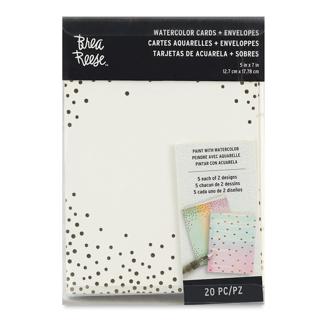 Open in modal - Brea Reese Watercolor Cards and Envelopes