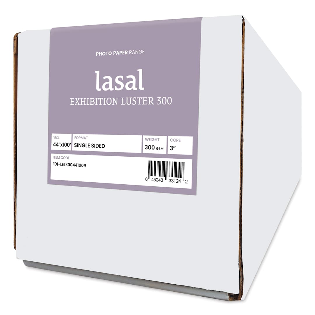 Open in modal - Legion Moab Lasal Exhibition Lustre Inkjet Paper Roll - 44" x 100 ft, 300 gsm