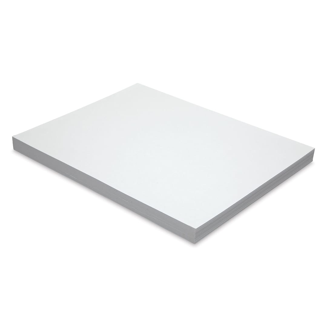 Open in modal - Richeson Bulk Watercolor Paper - 9" x 12", 135 lb, Pkg of 50 Sheets