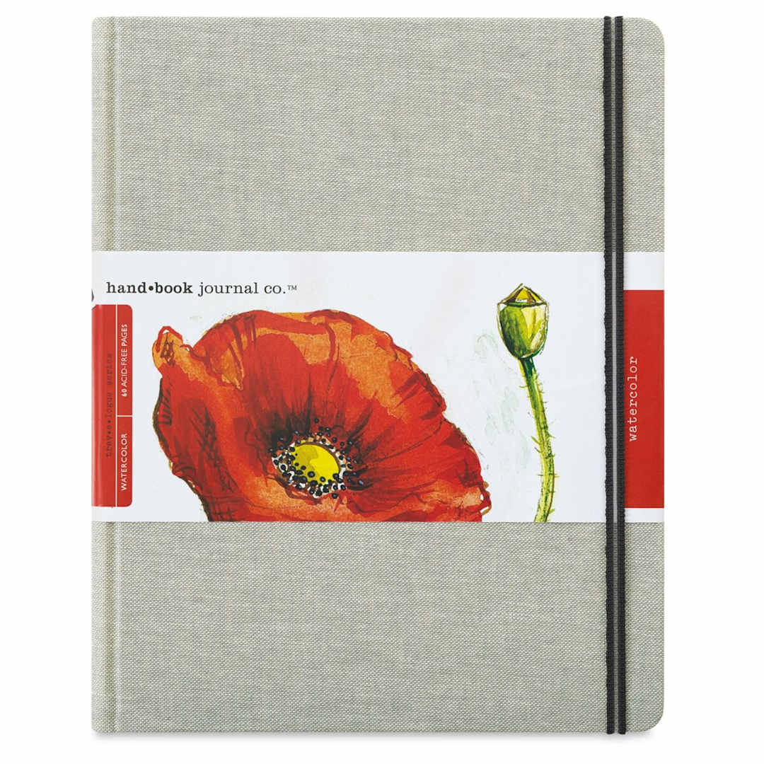 Open in modal - Handbook Journal Co. Watercolor Journal - 10-1/2" x 8-1/4", Portrait