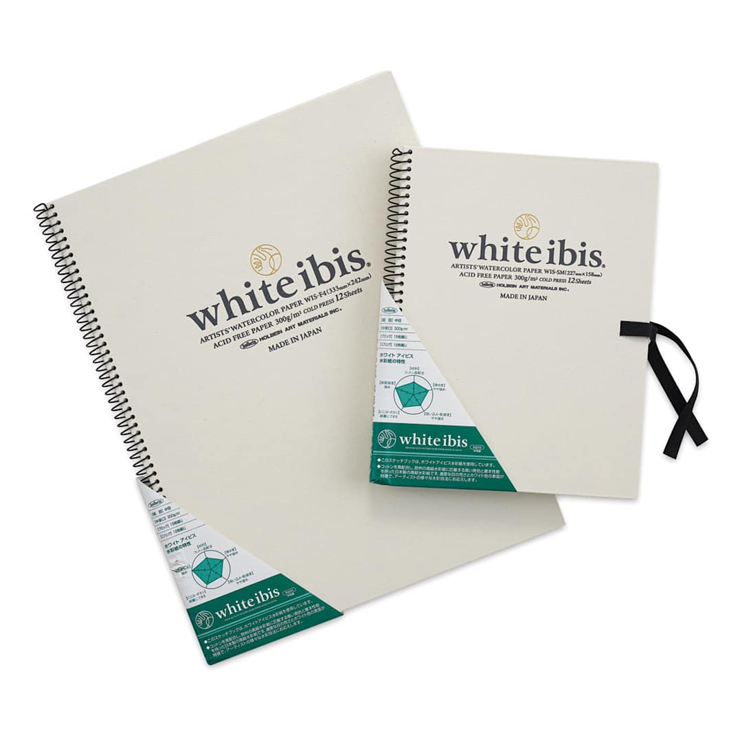 Open in modal - Holbein White Ibis Watercolor Books