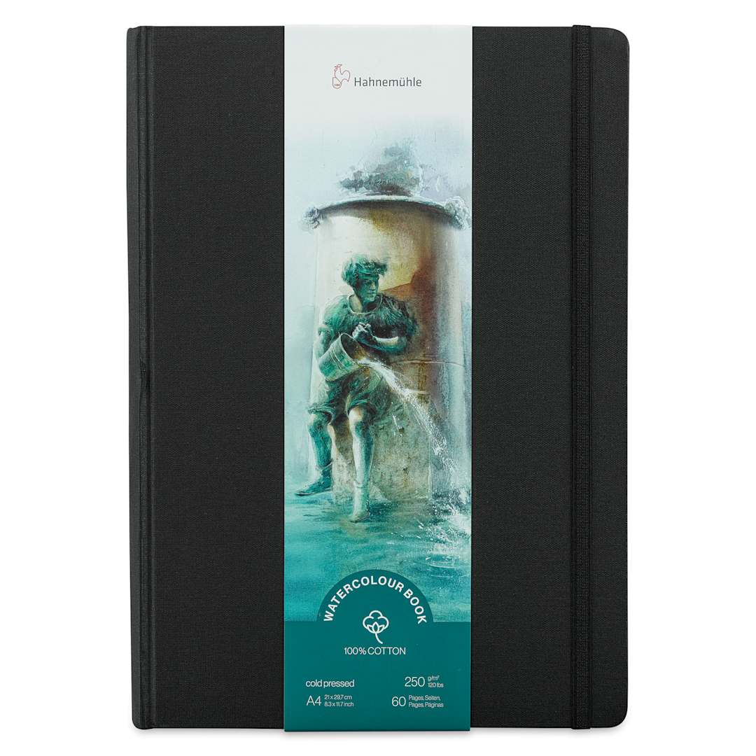 Open in modal - Hahnemühle Watercolor Book - 8.3" x 11.7", A4, 60 Pages, Portrait