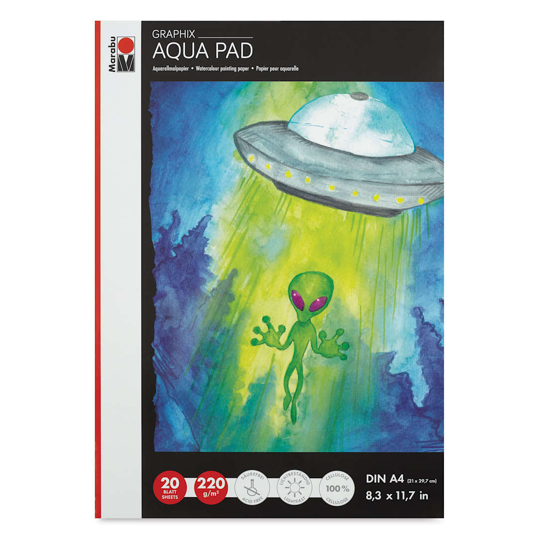 Open in modal - Marabu Graphix Aqua Pad, front cover
