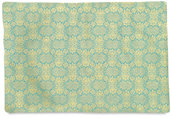 Open in modal - Lamali Decorative Paper - 22" x 30", Turquoise, Mandchou, Single Sheet