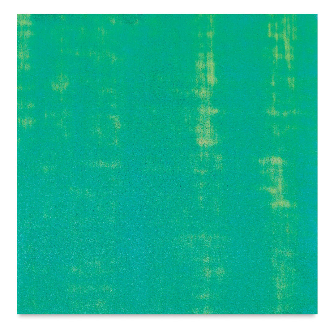 Open in modal - Black Ink Dotty Embossed Iridescent Paper - Teal Appeal, 12" x 12"