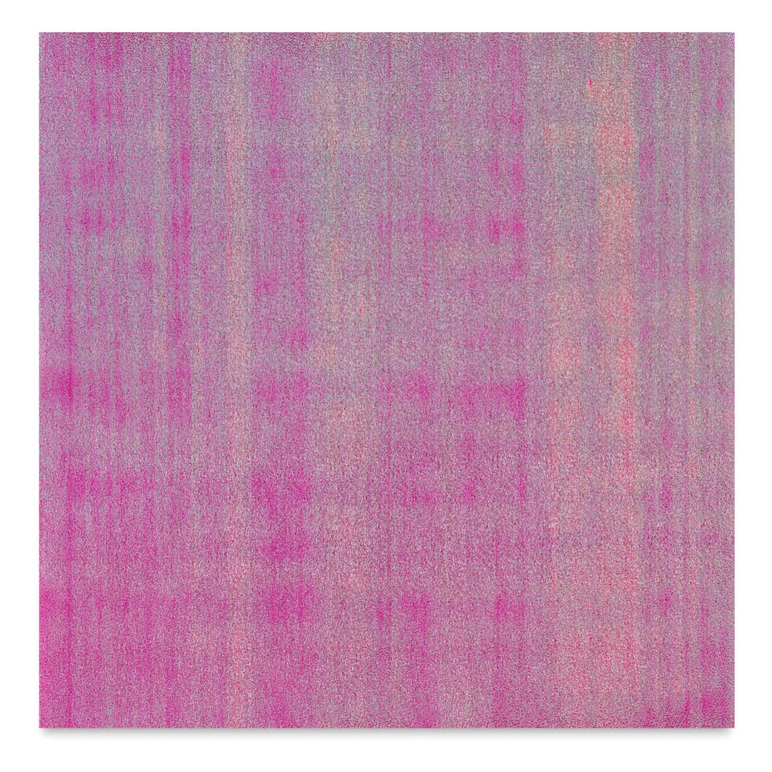 Open in modal - Black Ink Dotty Embossed Iridescent Paper - Hot Pink, 12" x 12"
