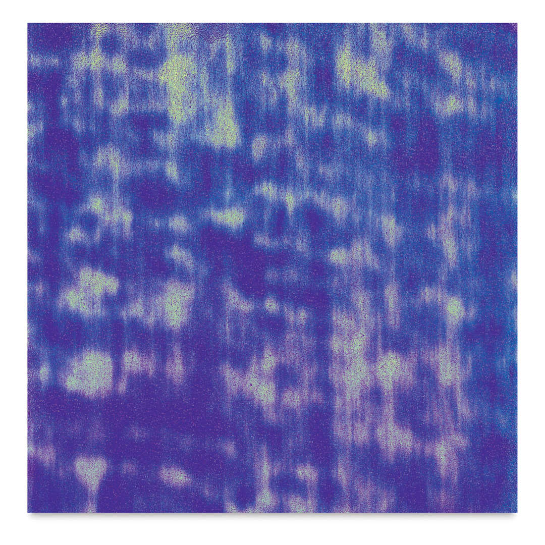 Open in modal - Black Ink Dotty Embossed Iridescent Paper - Purple Haze, 12" x 12"