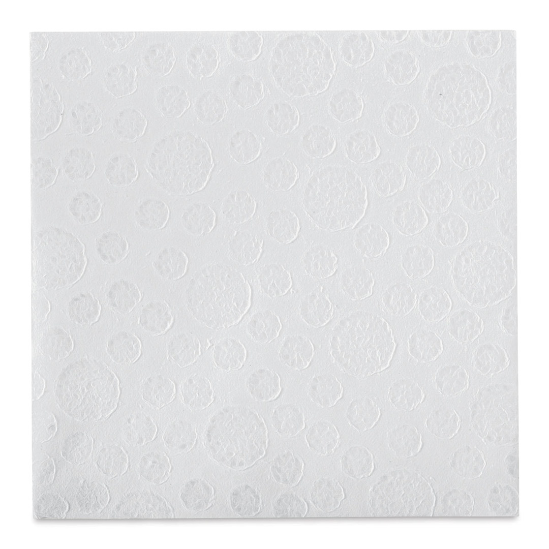Open in modal - Patterned Lace Decorative Paper - Full sheet showing random sized Circles