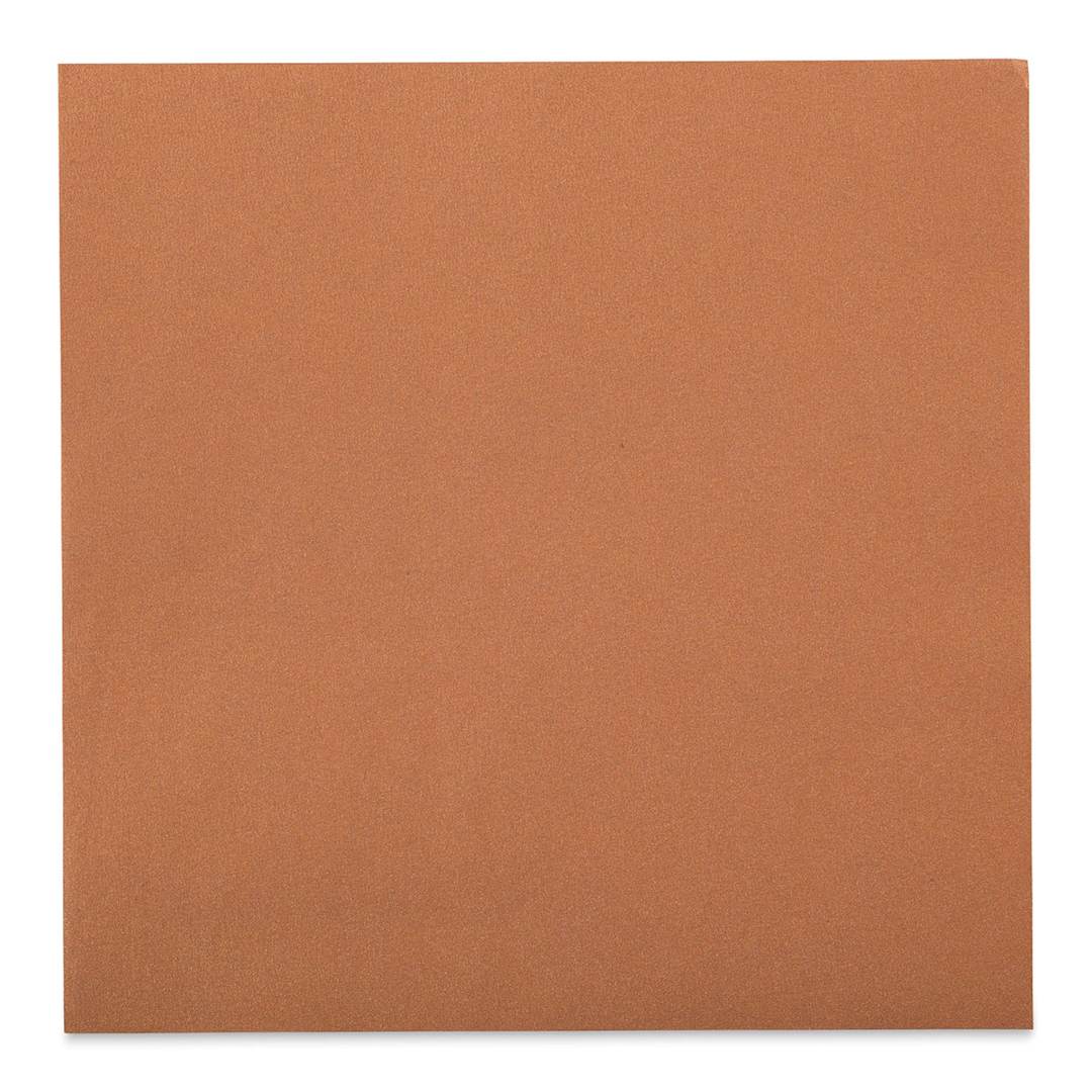 Open in modal - Black Ink Thai Metallic Decorative Paper - Full Copper sheet shown