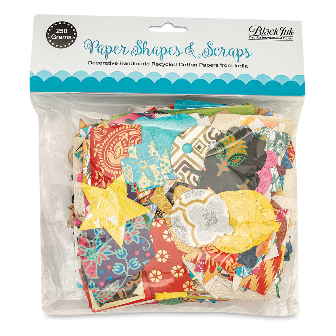 Open in modal - Black Ink Paper Shapes and Scraps (front of packaging)