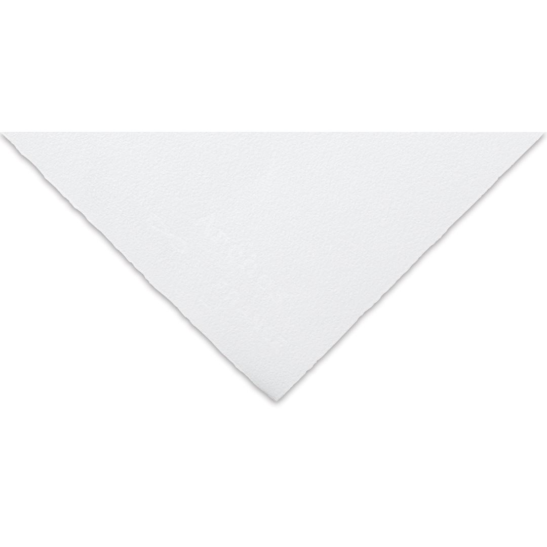 Open in modal - Arches Natural White Watercolor Paper - Cold Press, 22" x 30", close-up of a single sheet