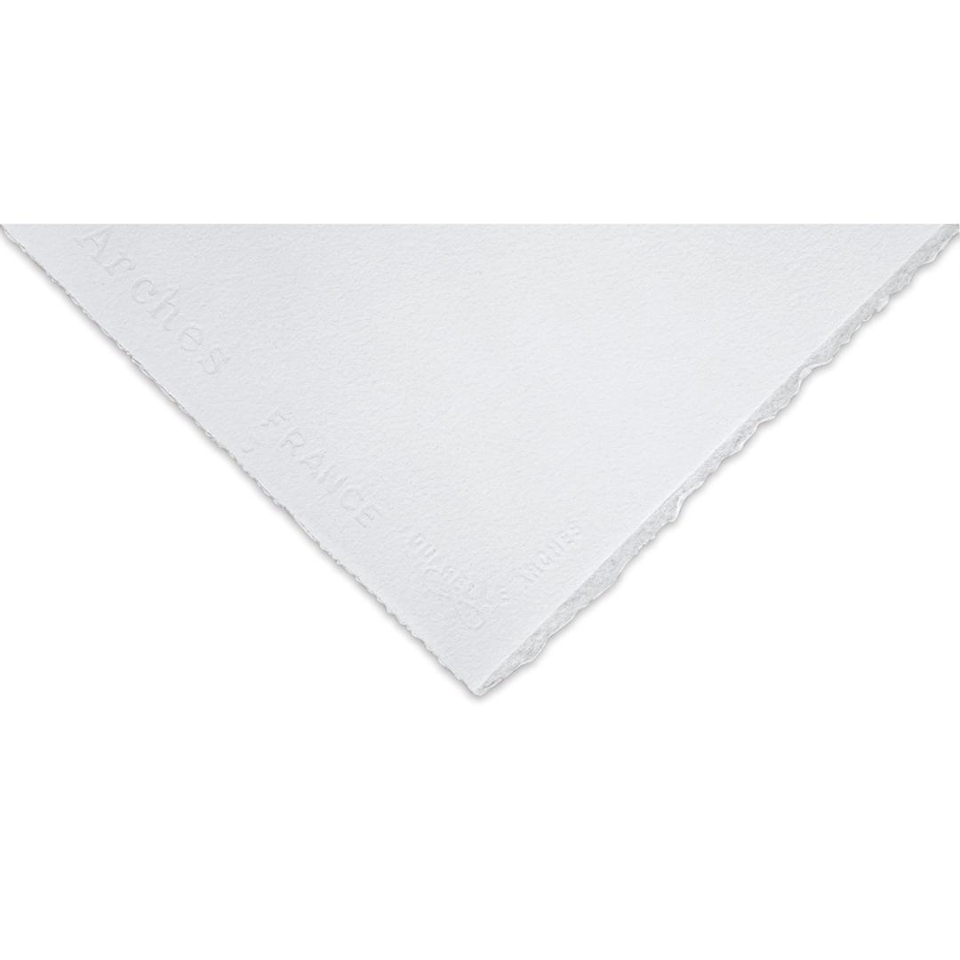 Open in modal - Arches Watercolor Paper - 16" x 20", Bright White, Cold Press, Single Sheet