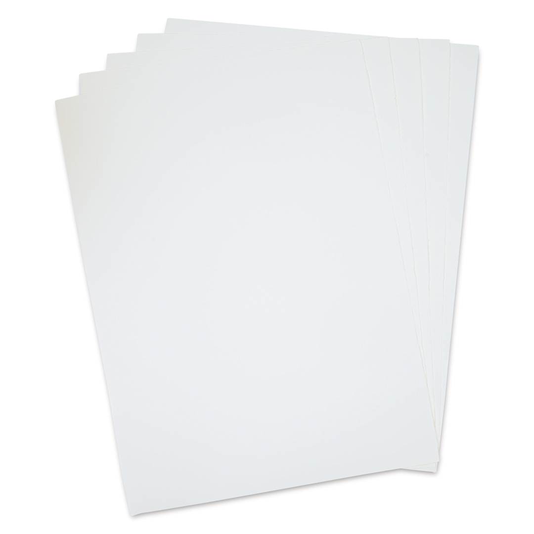 Open in modal - Saunders Waterford Watercolor Paper - Pkg of 5 Sheets, 22" x 30", White, 140 lb, Cold Press