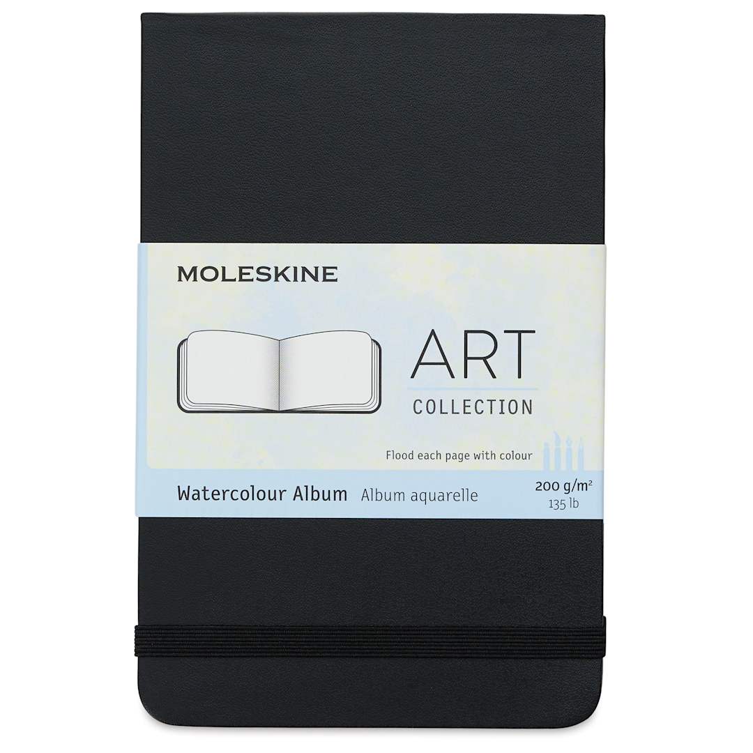 Open in modal - Moleskine Art Collection Watercolor Album - 3-1/2" x 5-1/2", Landscape, 60 Pages