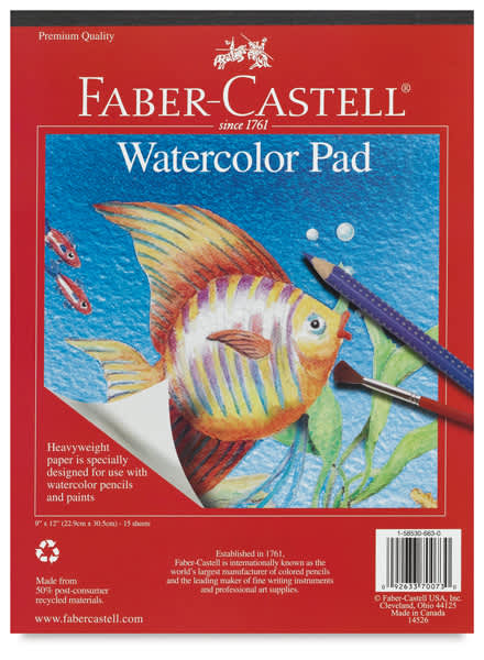 Open in modal - Watercolor Pad, 15 Sheets