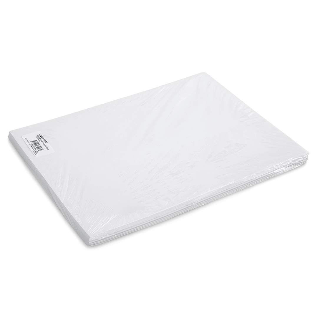 Open in modal - Blick Sulphite Drawing Papers - 9" x 12", White, 100 Sheets, 60 lb