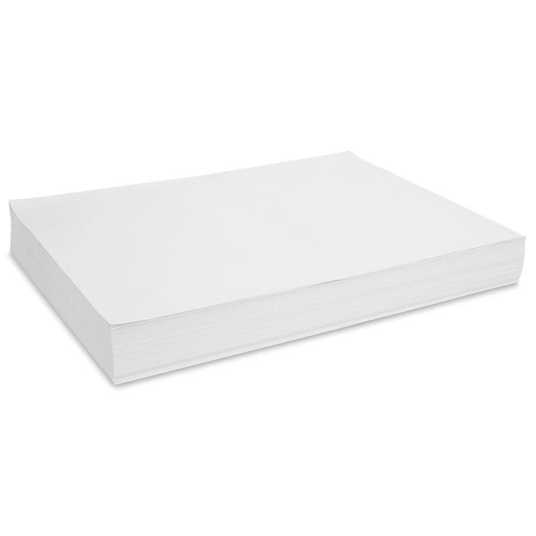 Open in modal - Blick Sulphite 50 lb Drawing Papers - 18" x 24", White, 500 Sheets