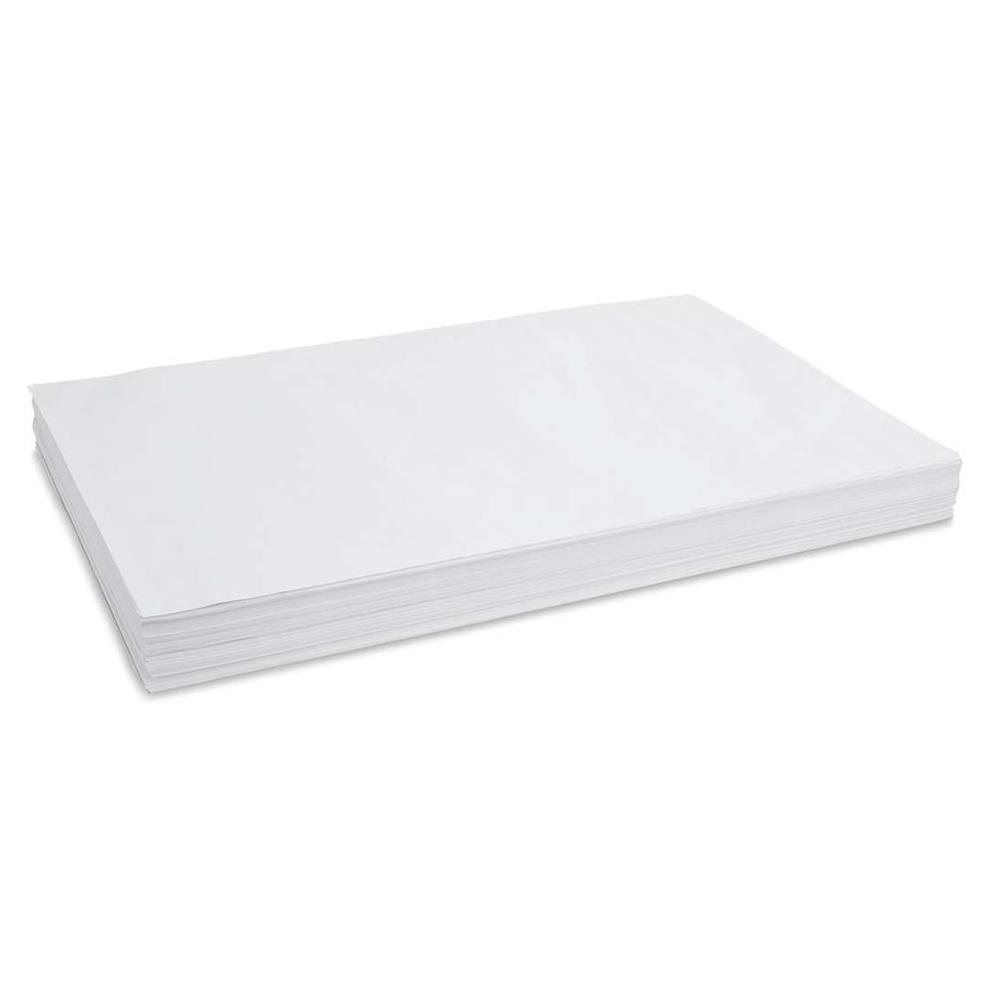 Open in modal - Blick Sulphite Drawing Papers - 24" x 36", White, 500 Sheets, 60 lb