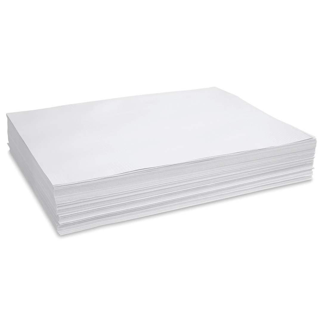 Open in modal - Blick Sulphite 80 lb Drawing Papers - 18" x 24", White, 500 Sheets