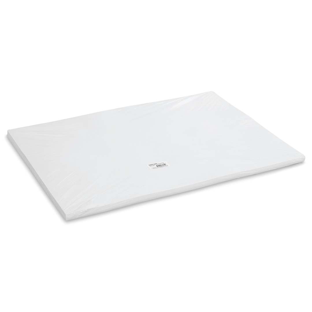 Open in modal - Blick Sulphite Drawing Papers - 18" x 24", White, 100 Sheets, 80 lb