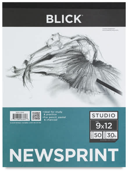 Open in modal - Newsprint Pad, 50 Sheets