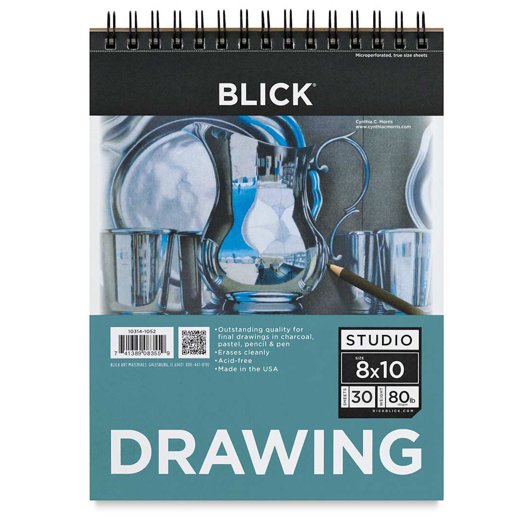 Open in modal - Blick Studio Drawing Pad - 8" x 10", 30 Sheets