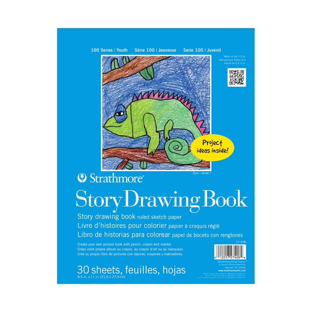 Open in modal - Strathmore Kids Story/Drawing Book 8.5" x 11"