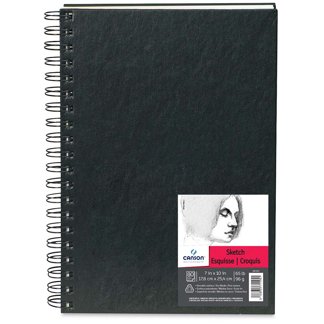 Open in modal - Canson Universal Hardcover Sketchbook - 7" x 10", front cover