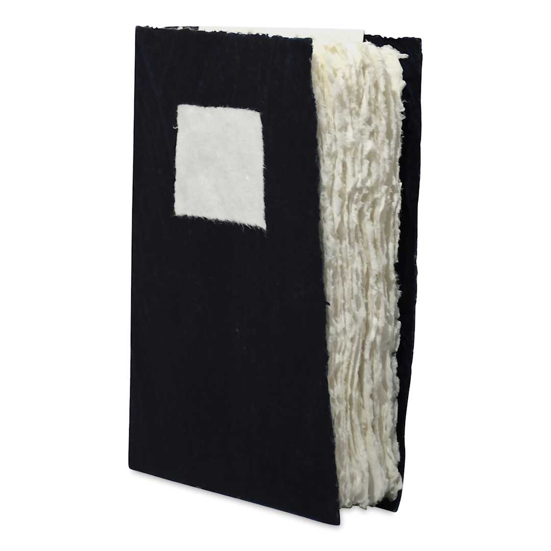 Open in modal - Lamali Codex Soft Cover Handmade Journal - 5-9/10" x 8-3/10", Indigo