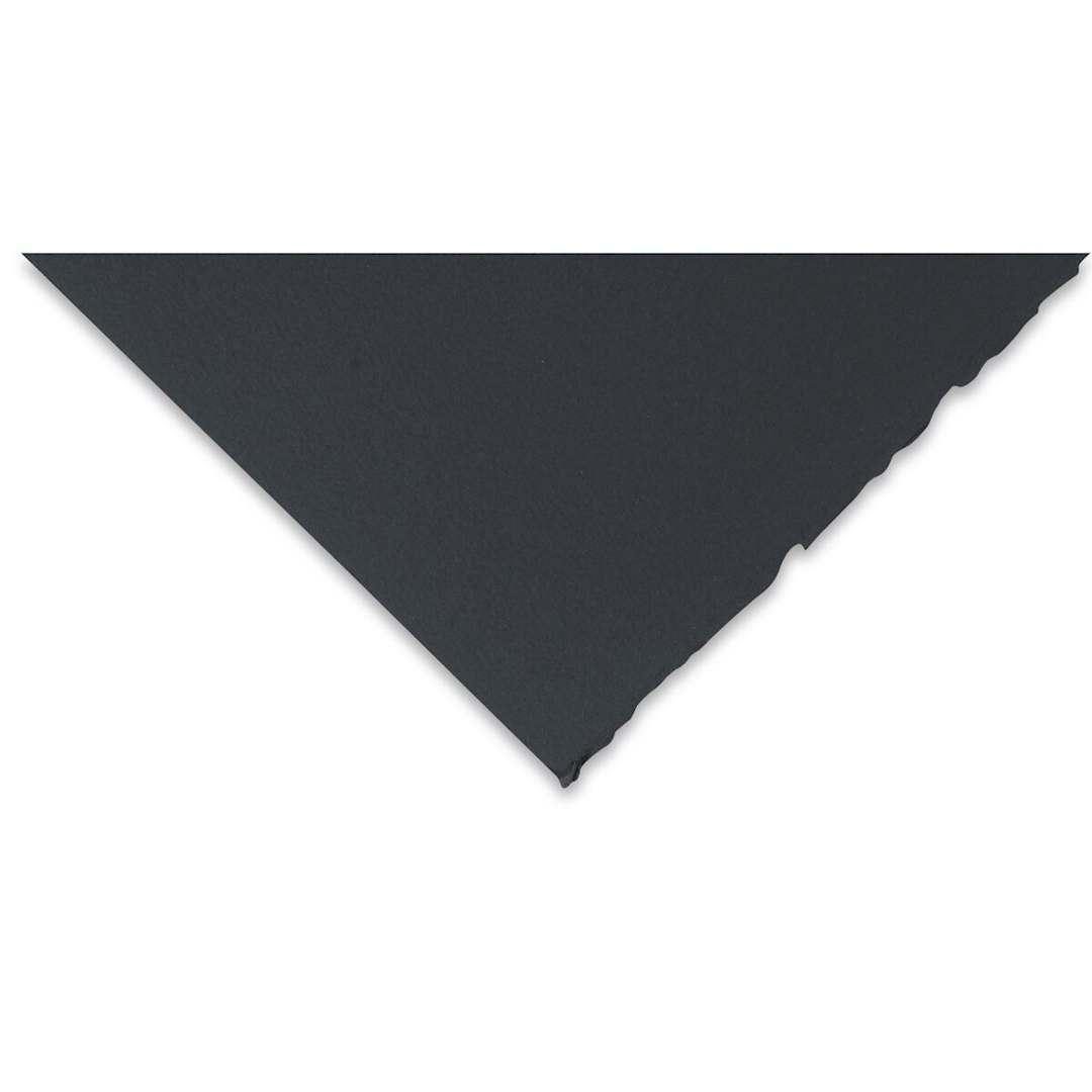 Open in modal - Arches Cover Paper - 22" x 30", Black, Single Sheet