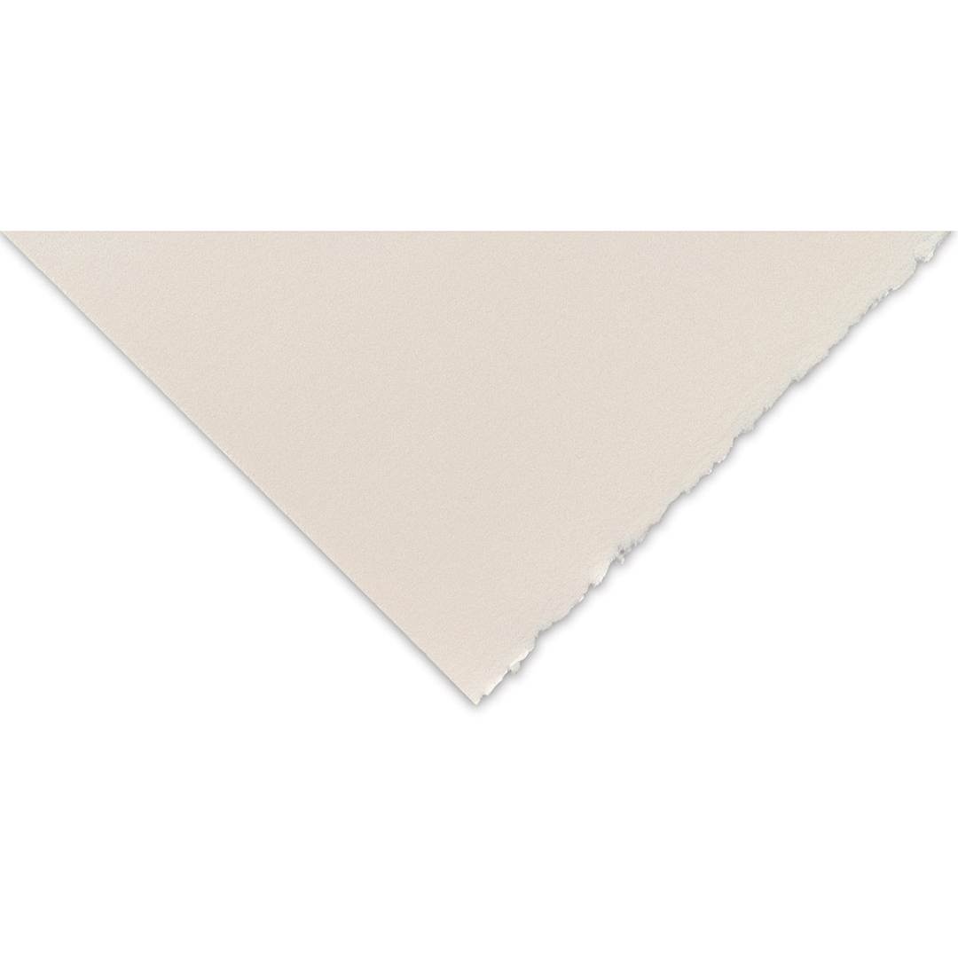 Open in modal - Legion Stonehenge Paper - 22" x 30", Cream, close-up of the sheet