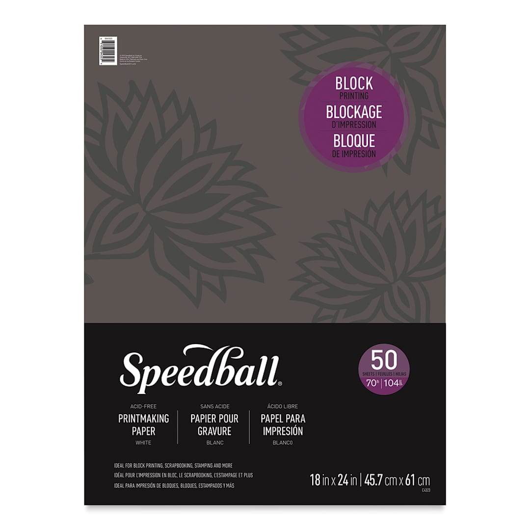 Open in modal - Speedball Printmaster Paper Pads - 18" x 24", 50 Sheets