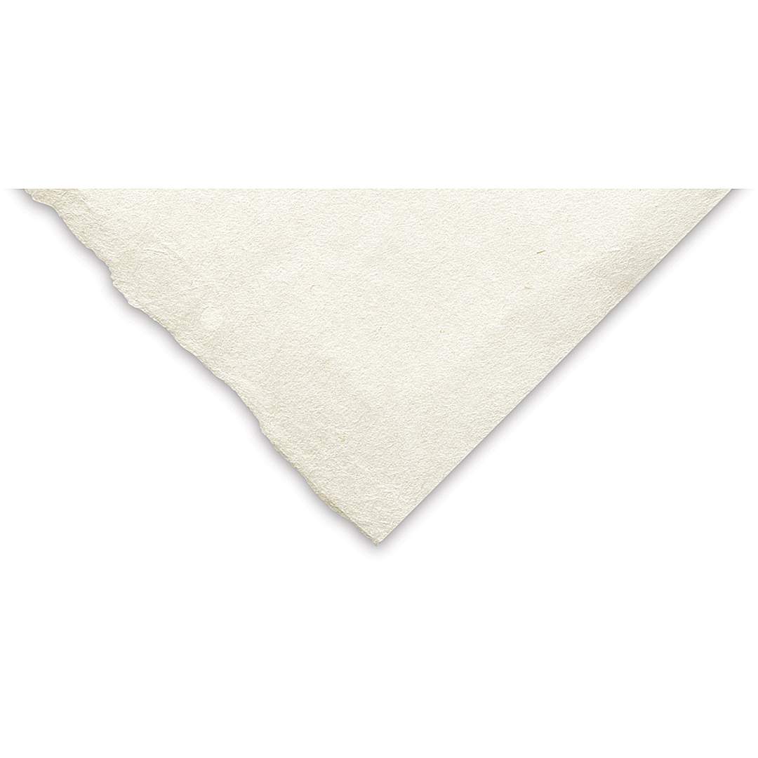 Open in modal - Goyu Paper - Closeup of Corner of paper showing color and texture
