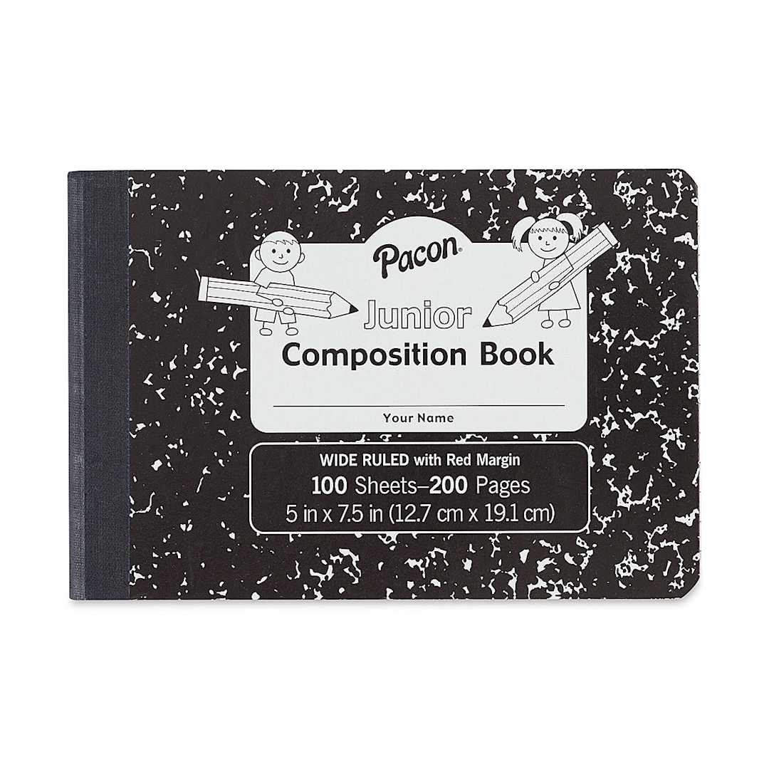 Open in modal - Pacon Junior Composition Book - Front cover of Book
