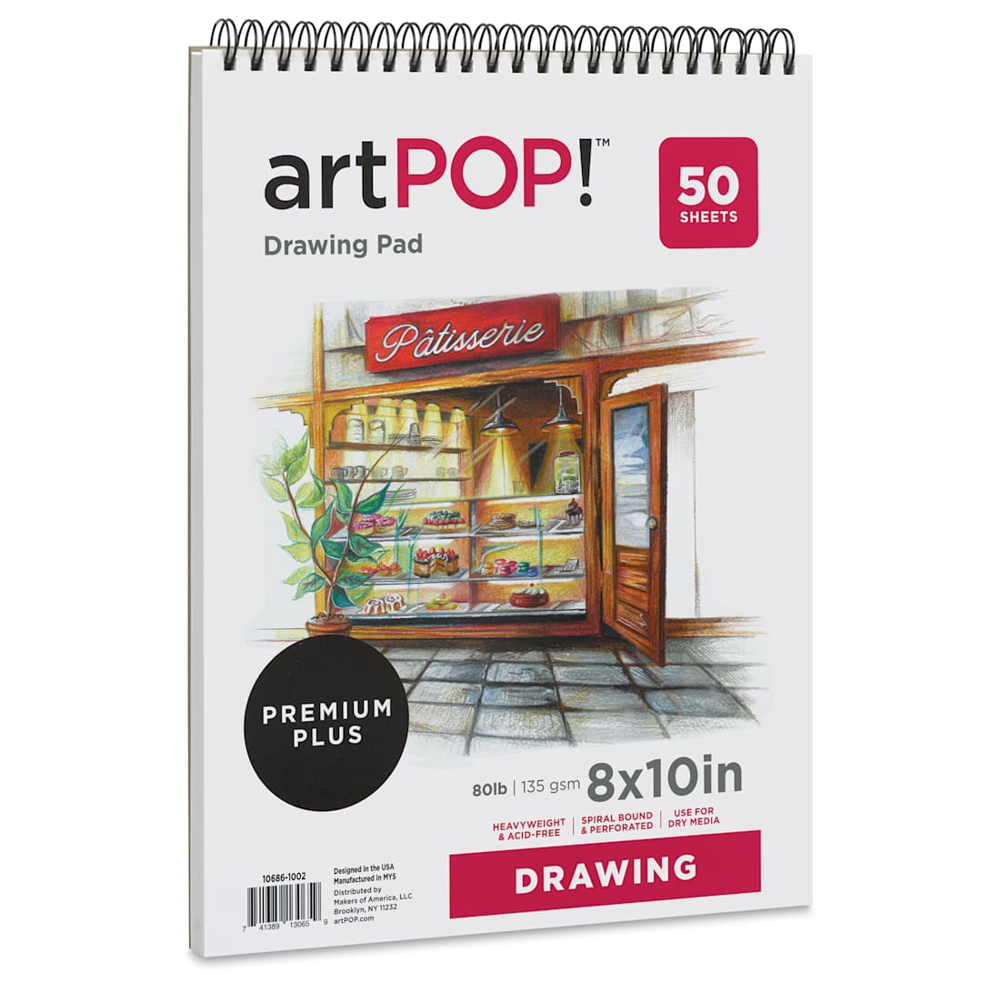 Open in modal - artPOP! Drawing Pad - 8" x 10"