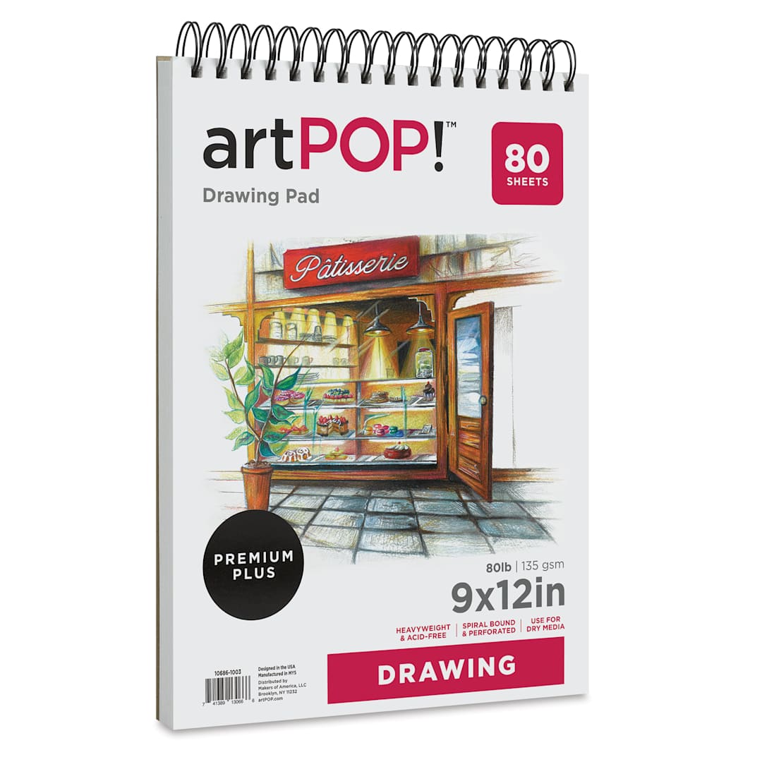 Open in modal - artPOP! Drawing Pad - 9" x 12"
