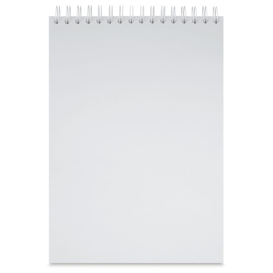 Open in modal - SMLT Art Wirebound Sketch Pad - 8-1/4" x 11-3/4", 70 Sheets (example of paper)