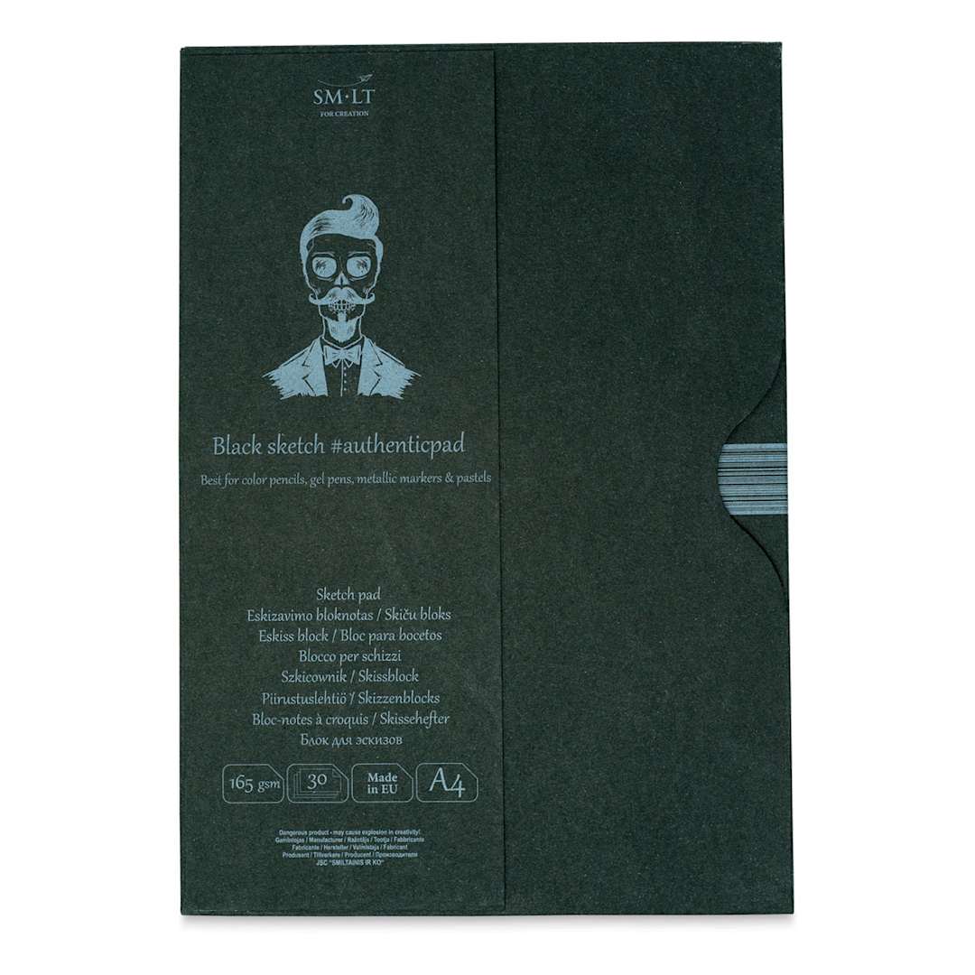 Open in modal - SMLT Art Black Sketch Pad in Folder