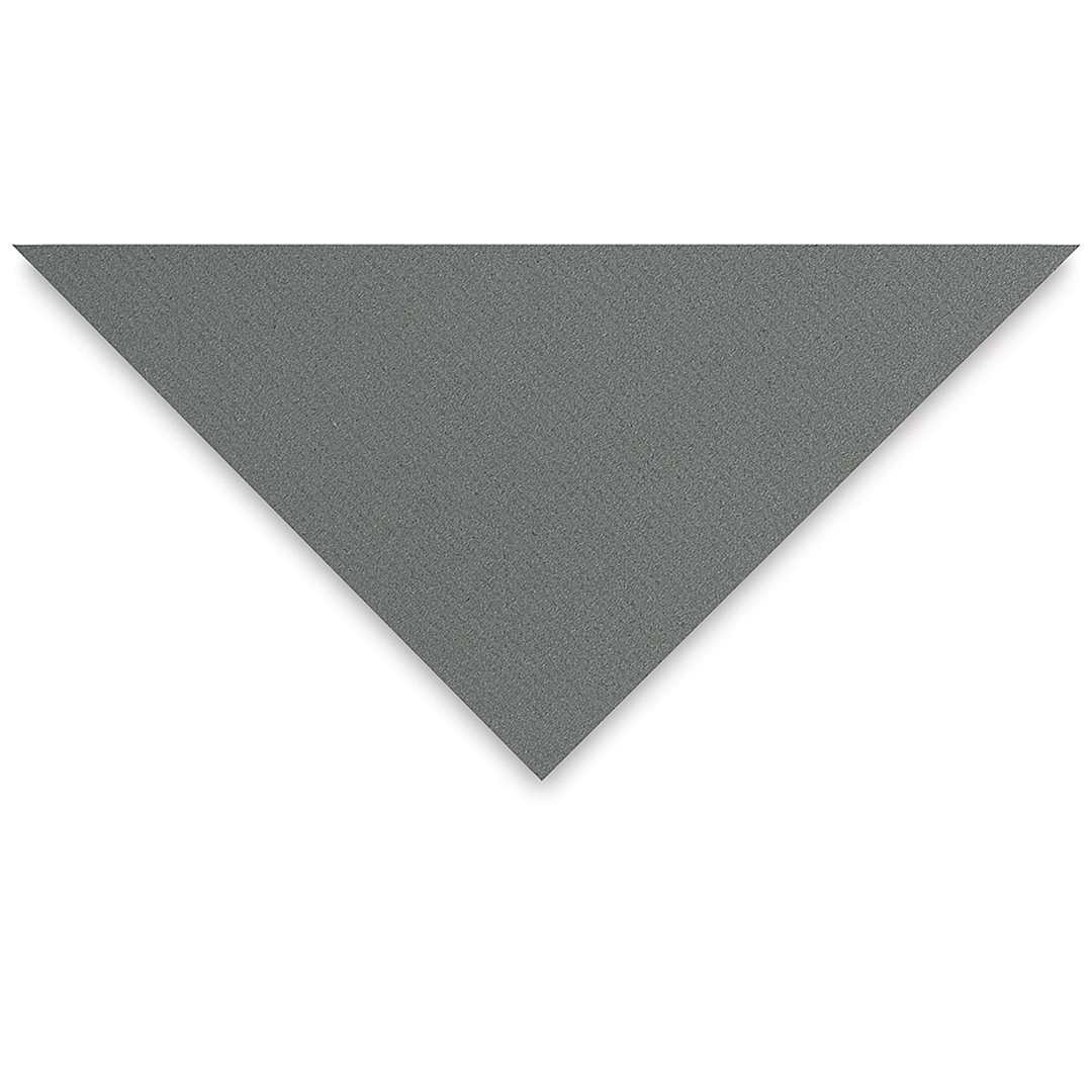 Open in modal - Strathmore 500 Series Charcoal Paper - closeup of corner of Charcoal Gray sheet