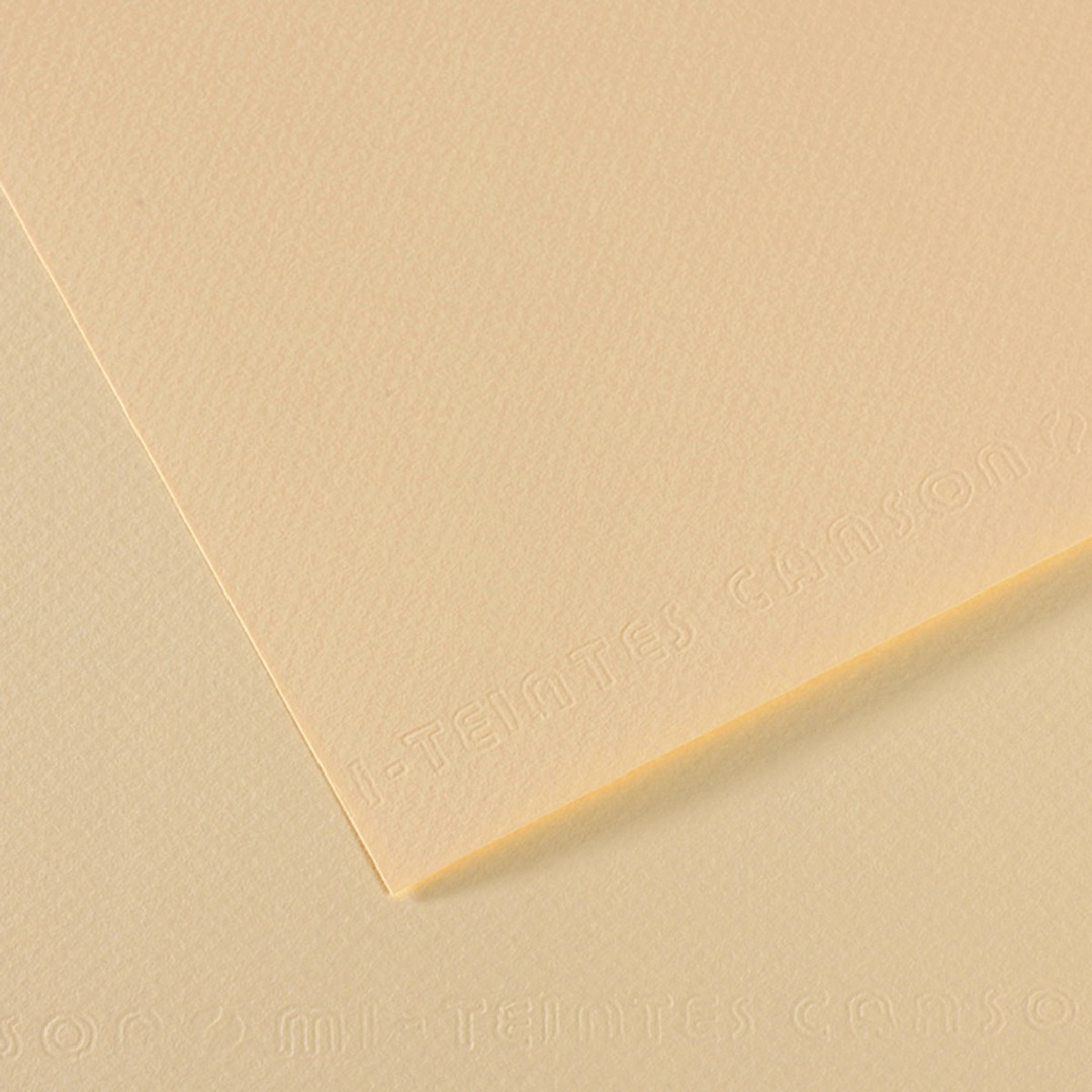 Open in modal - Canson Mi-Teintes Drawing Paper - 19" x 25", Ivory, Single Sheet