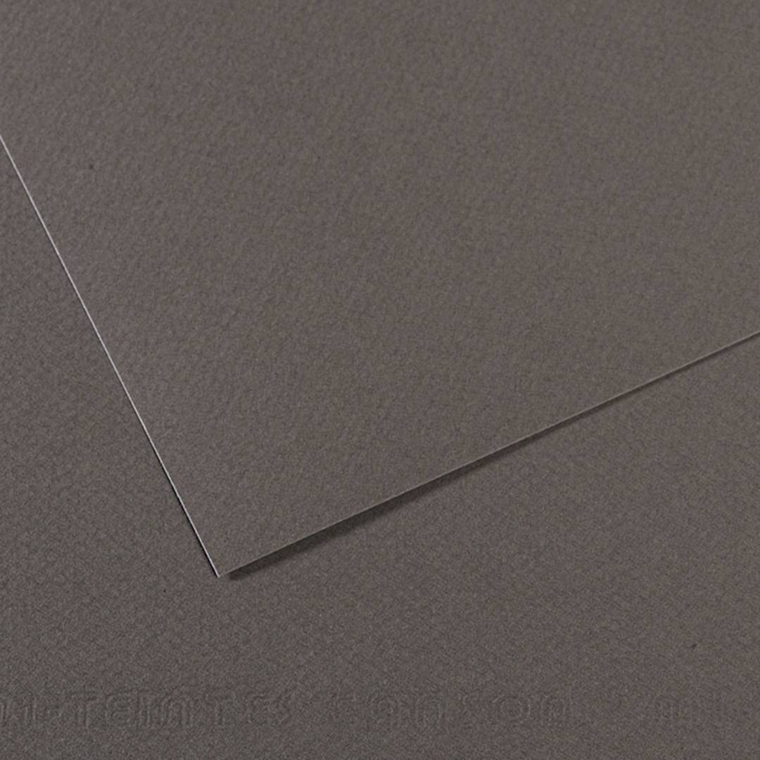 Open in modal - Canson Mi-Teintes Drawing Papers - 8-1/2" x 11", Dark Gray, 25 Sheets
