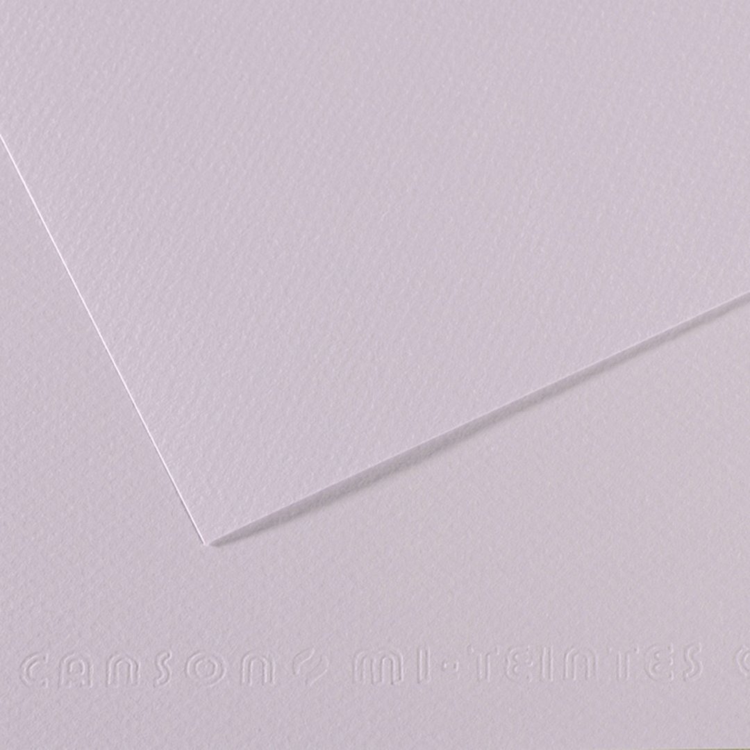 Open in modal - Canson Mi-Teintes Drawing Paper - 19" x 25", Lilac, Single Sheet