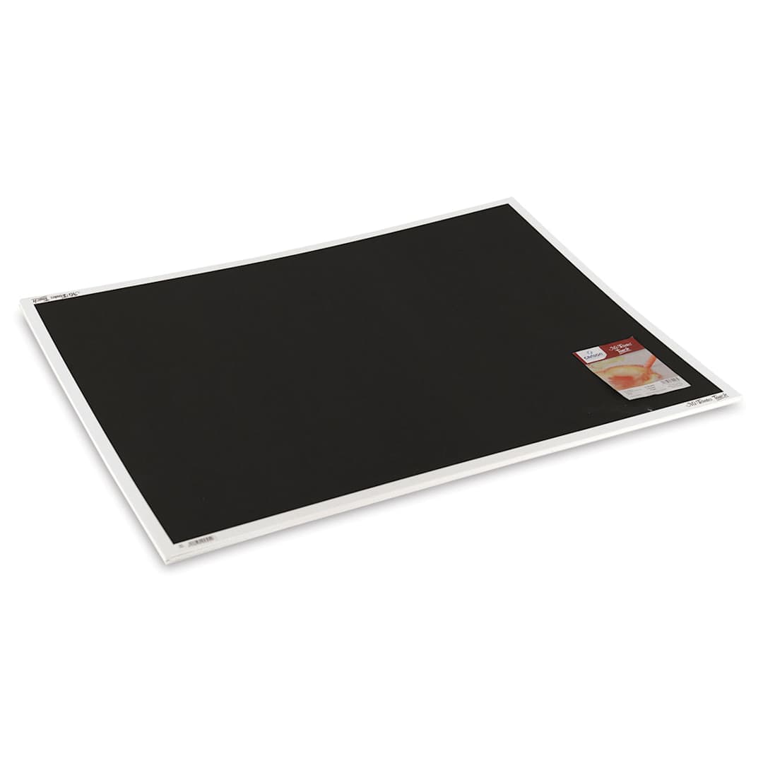 Open in modal - Canson Mi-Teintes Touch Sanded Paper, 22" x 30", Black, Single Sheet